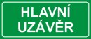 Hlavní uzávěr -samolepicí fólie