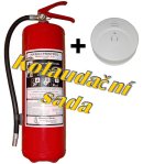 Kolaudační sada-práškový hasicí přístroj 6kg P6Th + kouřové čidlo - náhled produktu