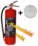 Kolaudační sada-práškový hasicí přístroj 34A P6Te 6kg